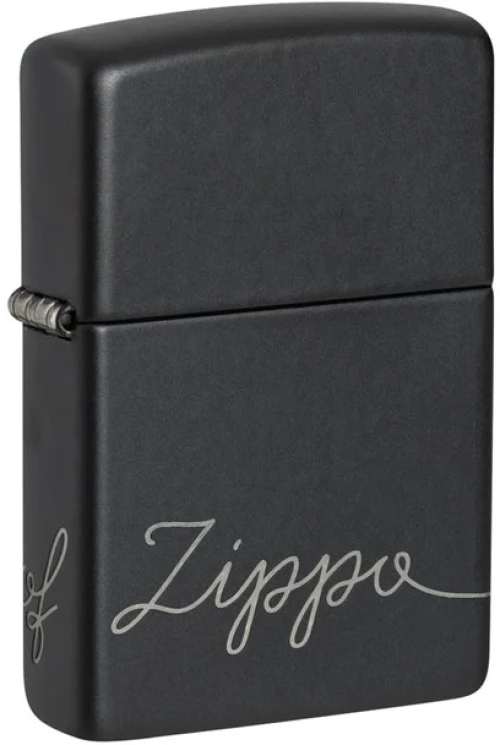 Zippo Αναπτήρας - 48979 Black Logo