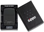 Zippo Αναπτήρας - 48979 Black Logo