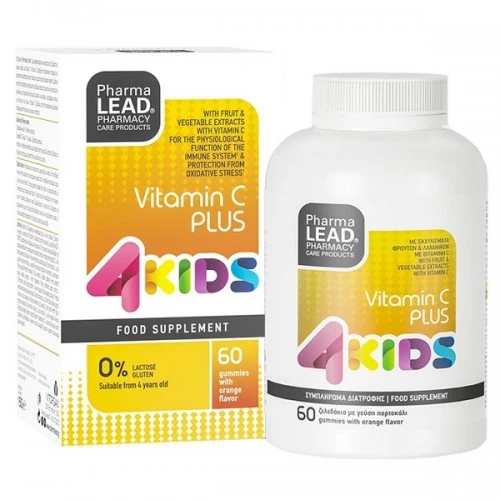 Pharmalead |  Vitamin C Plus 4Kids | 60 Ζελεδάκια