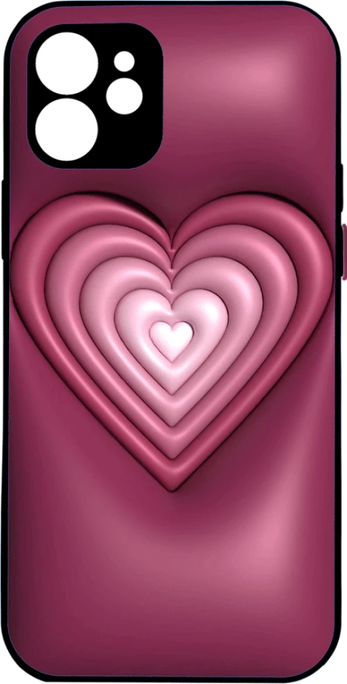 Hearts pink IPhone 12