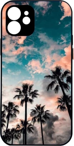 palm trees sky IPhone XR