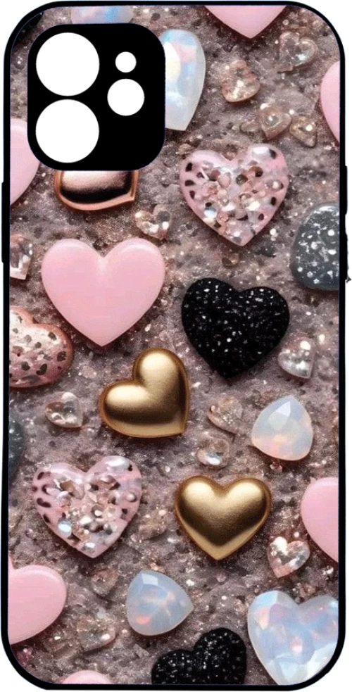 Hearts in Sand IPhone 14 Pro