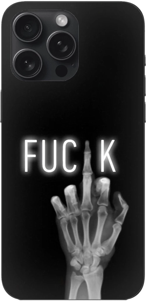Middle Finger IPhone 16 Pro Max
