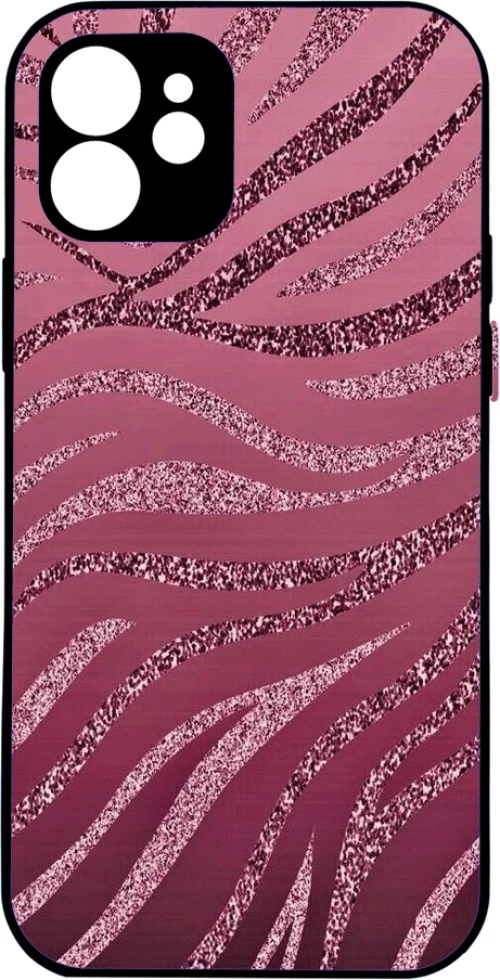 Animal print zebra pink IPhone 16
