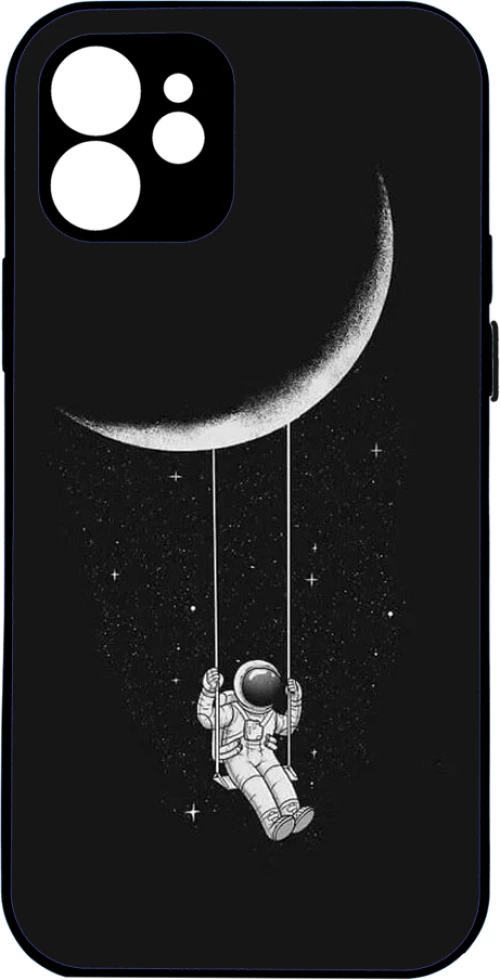 astronaut swings on the moon IPhone 16 Plus