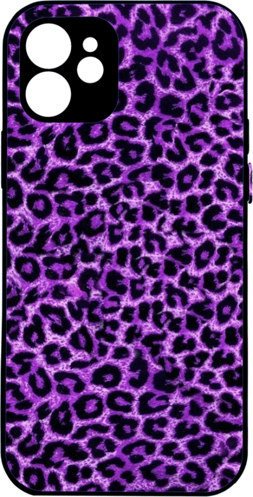 Animal print leopard purple Samsung Galaxy S24 FE