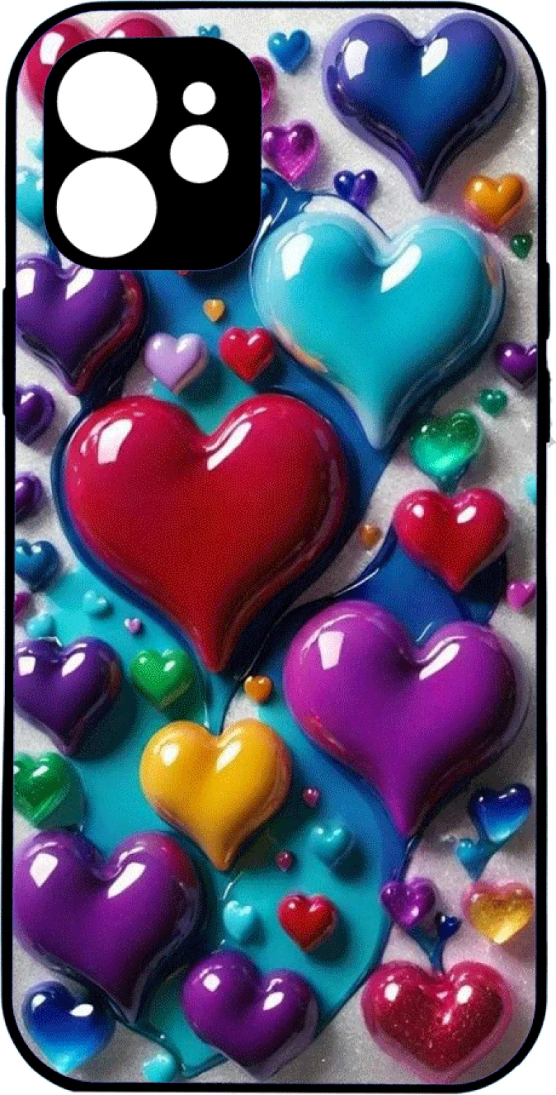 Colorful hearts Redmi Note 10 Pro
