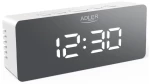ADLER LED ALARM CLOCK BLACK