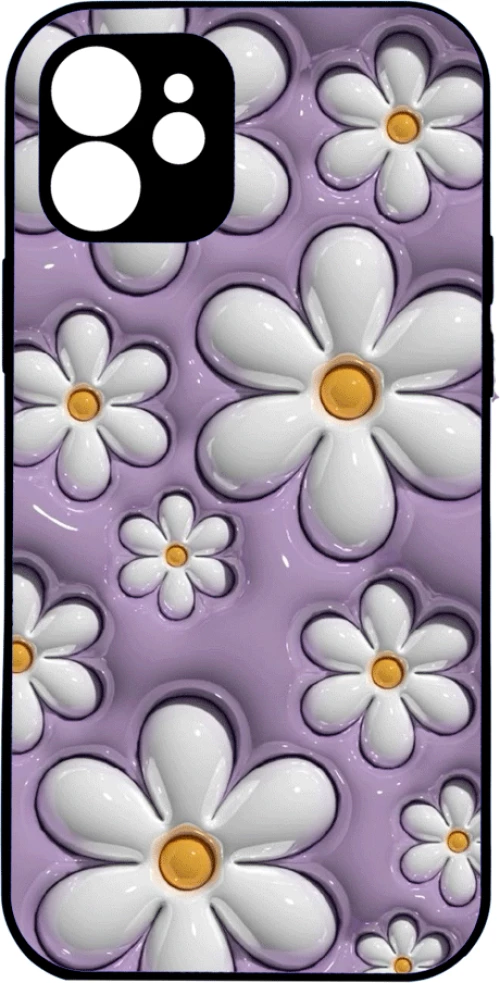Purple Flowers IPhone 15 Pro