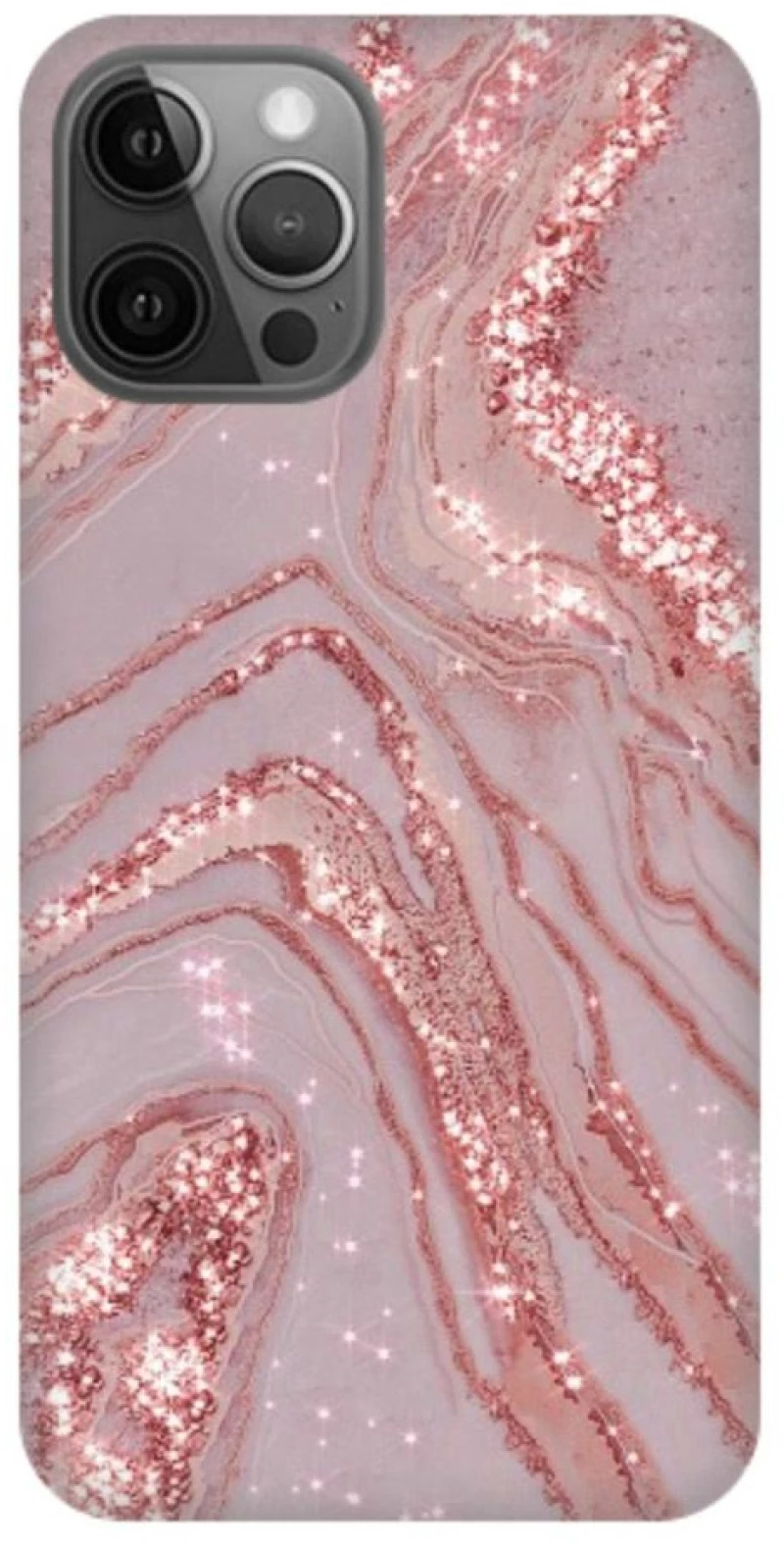 Marble Silicone case Θήκη για Iphone 11 Pro pink