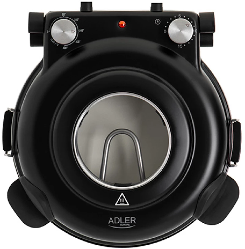 ADLER ELECTRIC PIZZA OVEN 1200W BLACK