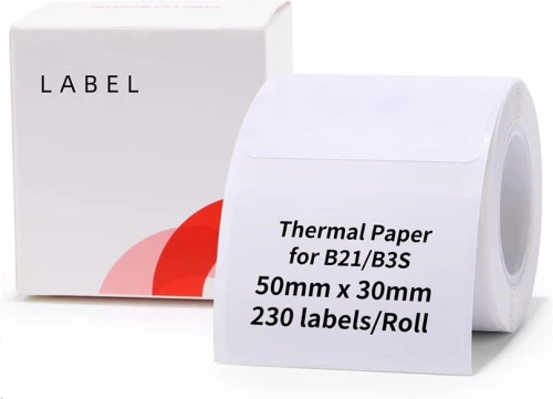 NIIMBOT THERMAL LABEL PAPER 50*30-230 WHITE