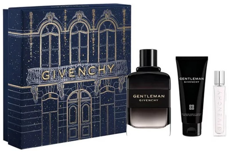 Givenchy Gentleman Boisee Set Eau De Parfum 100ml & Shower Gel 75ml & Travel Spray 12,5ML