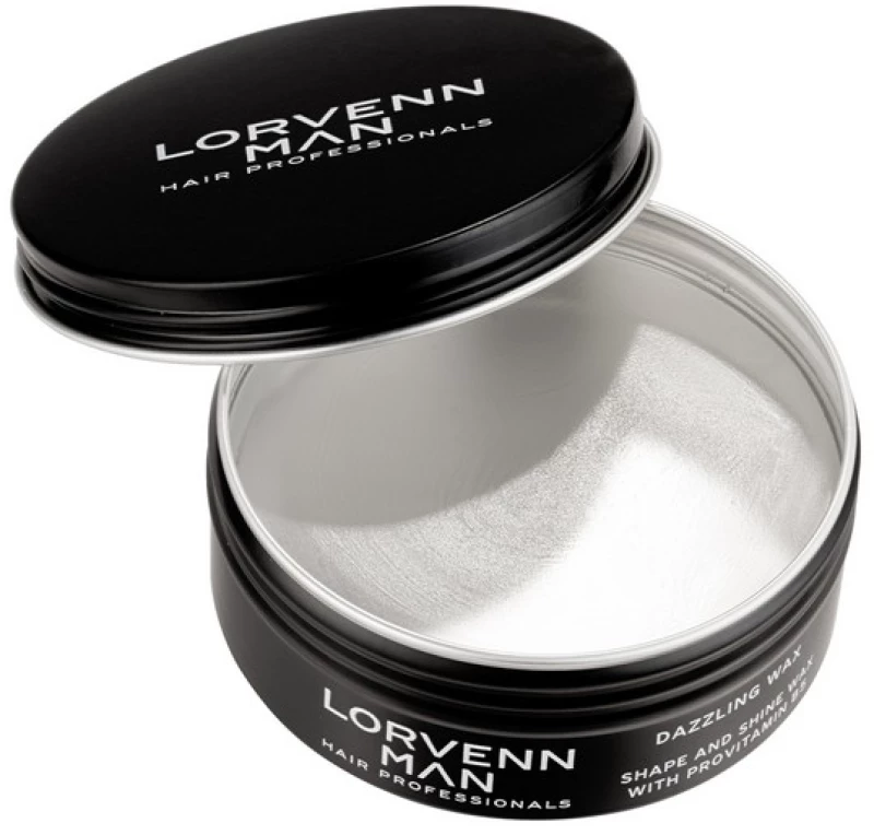 Lorvenn Man Dazzling Wax Κερί Λάμψης & Διαμόρφωσης Μαλλιών 80ml