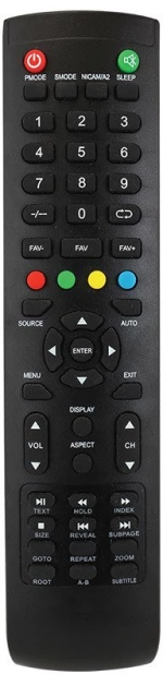 YUMATU ONYX LED TV REMOTE CONTROL 16453
