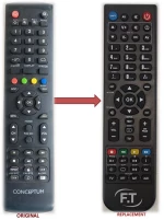 CONCEPTUM LED TV REPLACEMENT REMOTE CONTROL
