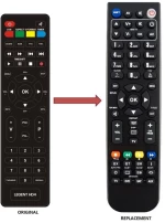 REPLACEMENT REMOTE CONTROL LEGENT HD4