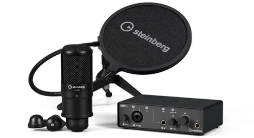 STEINBERG IXO Podcast Pack USB Kάρτα΄Hχου Black