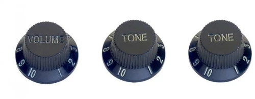 STAGG SP-KNST-BLK Καπάκια Ποτενσιόμετρων Volume - Tone - Tone, Black