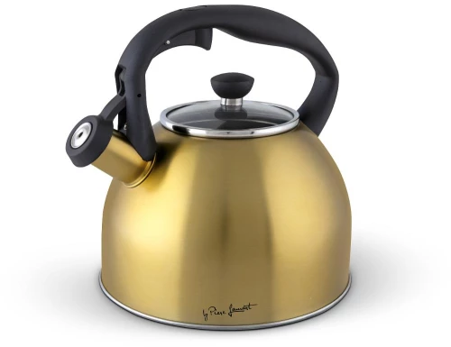 Τσαγιέρα Ανοξείδωτη 2,5lt 19cm Lamart LT7057 Χρυσό