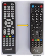 ARIELLI & F&U REPLACEMENT REMOTE CONTROL