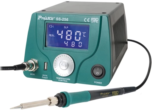 PROSKIT σταθμός συγκόλλησης SS-256B με κολλητήρι, 60W, 200~480 °C