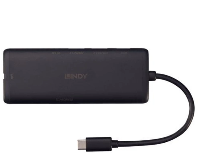 Dockstation LINDY 43358 Μαύρο