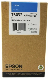Αυθεντικό Φυσίγγιο μελάνης Epson GF Stylus Pro 7880/9880 Κυανό