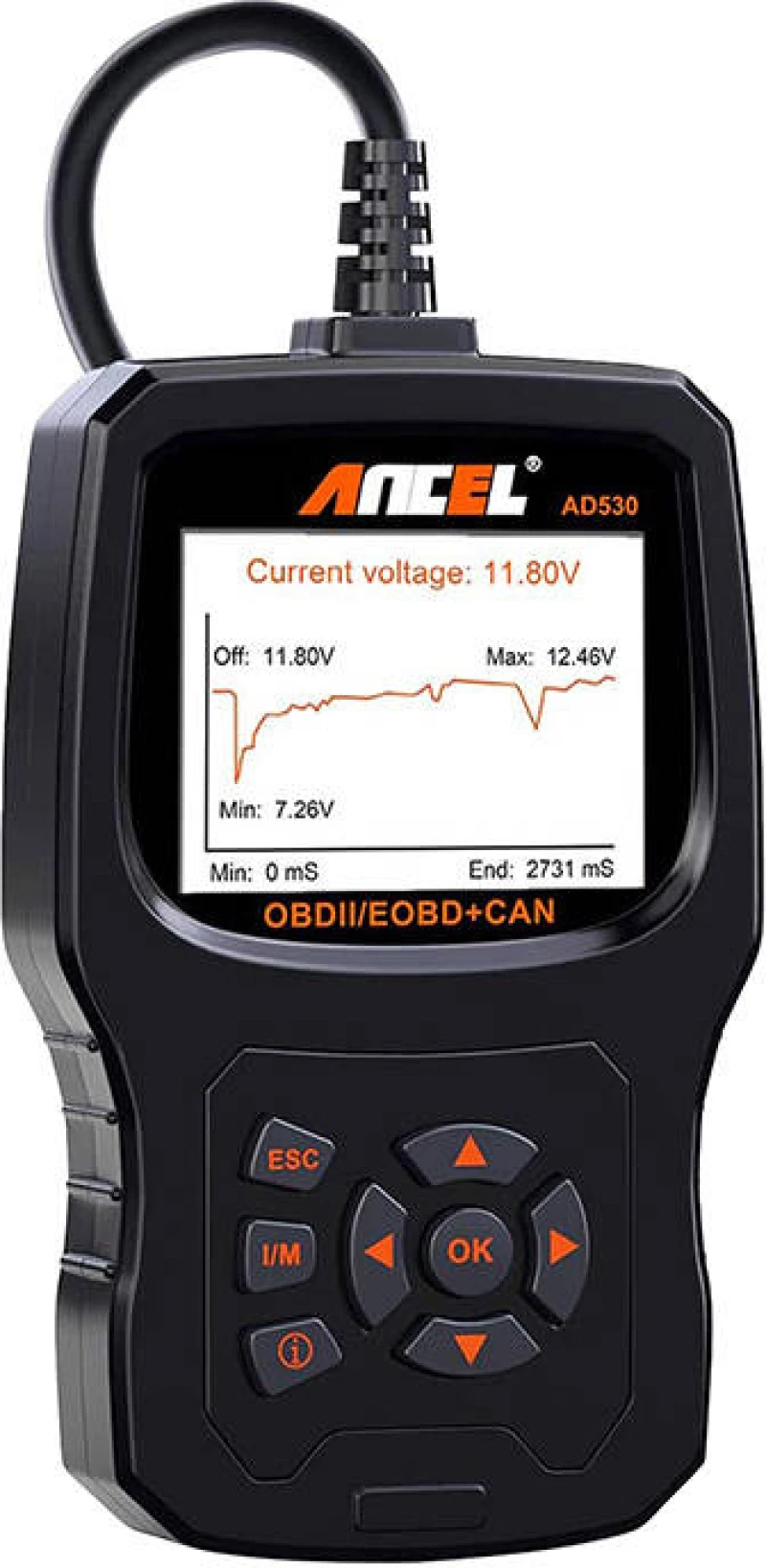 Diagnostic Scanner OBD2 Ancel AD530