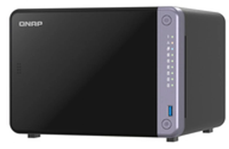 Δικτυακή συσκευή αποθήκευσης NAS Qnap TS-632X-4G Μαύρο