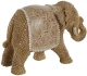 Διακοσμητική Φιγούρα Home ESPRIT Φυσικό Ελέφαντας 32 x 12 x 21 cm