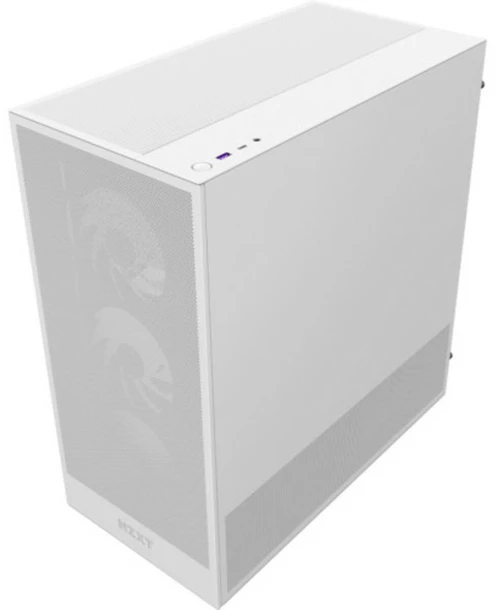 Κουτί Μέσος Πύργος ATX NZXT H5 FLOW Λευκό