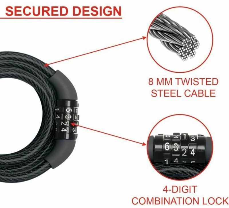 Αλυσίδα με λουκέτο Master Lock