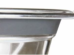 Ταΐστρα σκύλων Trixie Ανοξείδωτο ατσάλι Διπλή 1,5 L 2 × 1,5 L