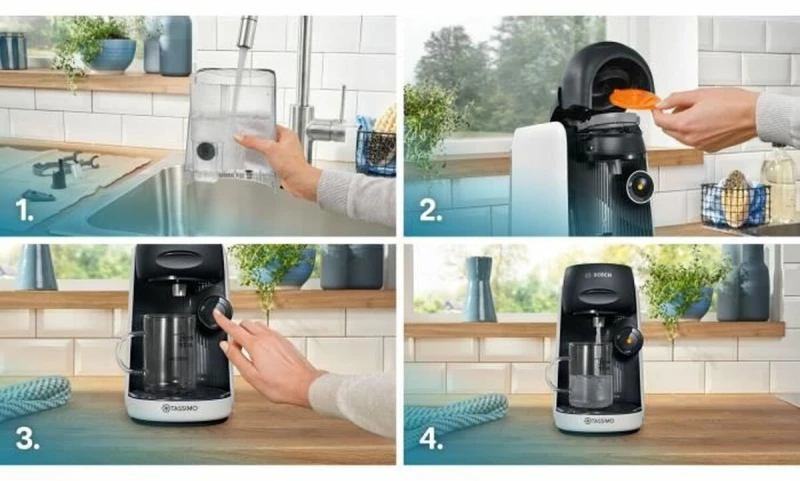 Καφετιέρα με Κάψουλες BOSCH TAS164E Μαύρο 1400 W 700 ml