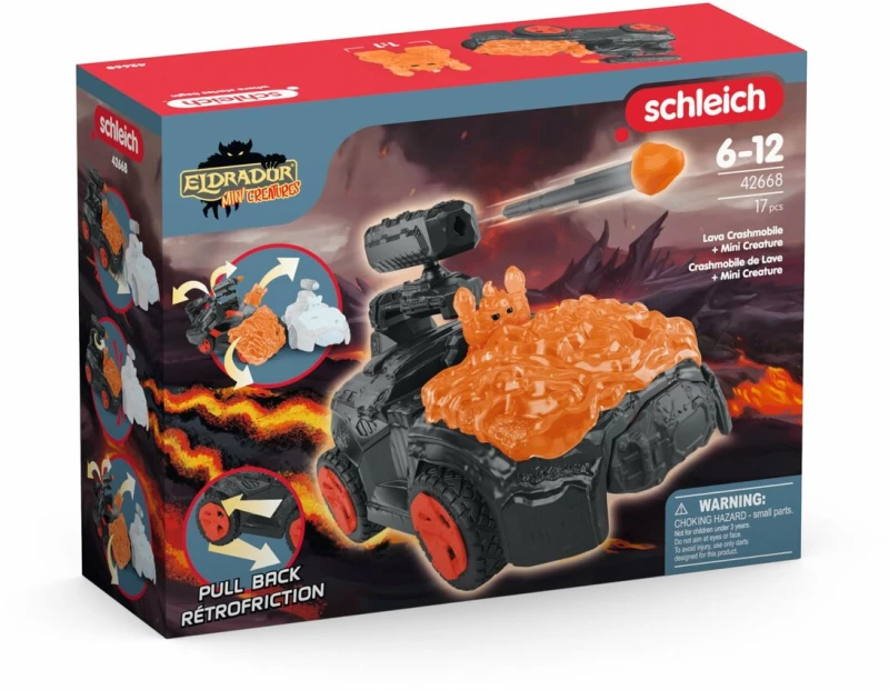 Playset Schleich Lava Crashmobile