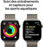 Smartwatch Apple Series 10 GPS Τιτάνιο Χάλυβας 46 mm