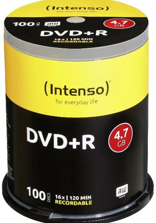 DVD-R INTENSO (100 Μονάδες)