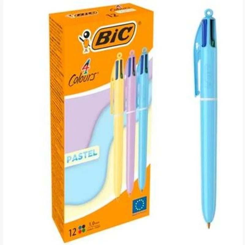 Στυλό με τζελ Bic Πολύχρωμο Κέικ 0,32 mm 12 Τεμάχια