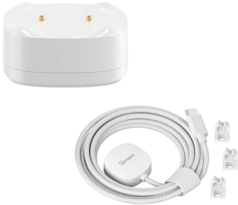 Σετ αισθητήρα διαρροής/πλημμύρας ZigBee SONOFF SNZB-05P + Καλώδιο WLDC200