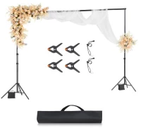 VEVOR Backdrop Stand Background Stand Kit 10 x 10 ft for Party & Photo Studio