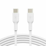 Καλώδιο USB-C σε USB-C Belkin CAB003BT2MWH Λευκό 2 m