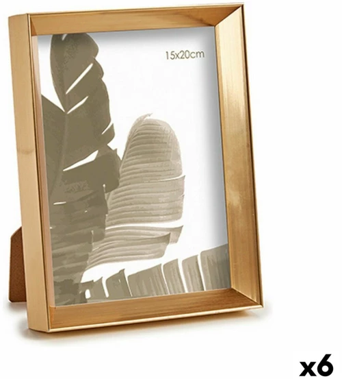 Κορνίζα WPC0235MG-3 Χρυσό Γυαλί Πλαστική ύλη (x6)