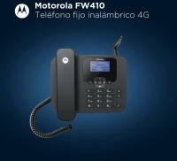 Σταθερό Τηλέφωνο Motorola 107FW410L Μαύρο