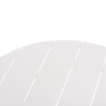 ΤΡΑΠΕΖΙ ΑΛΟΥΜΙΝΙΟΥ ΣΤΡΟΓΓΥΛΟ HIGER HM6290.02 Φ126x74Υεκ.