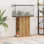 vidaXL Βάση Ενυδρείου Αρτισιανή Δρυς 36x75x72,5 εκ. Επεξεργασμένο Ξύλο
