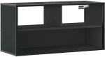 vidaXL Έπιπλο Τηλεόρασης Μαύρο 80x31x39,5 εκ. Επεξεργ. Ξύλο / Μέταλλο