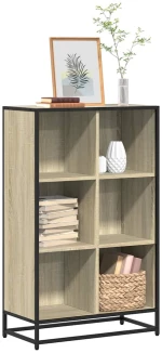 vidaXL Βιβλιοθήκη Χρώμα Sonoma Δρυς 65,5x33x107,5 εκ. Μοριοσανίδα
