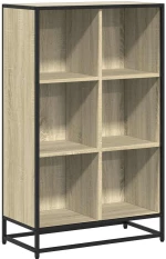 vidaXL Βιβλιοθήκη Χρώμα Sonoma Δρυς 65,5x33x107,5 εκ. Μοριοσανίδα
