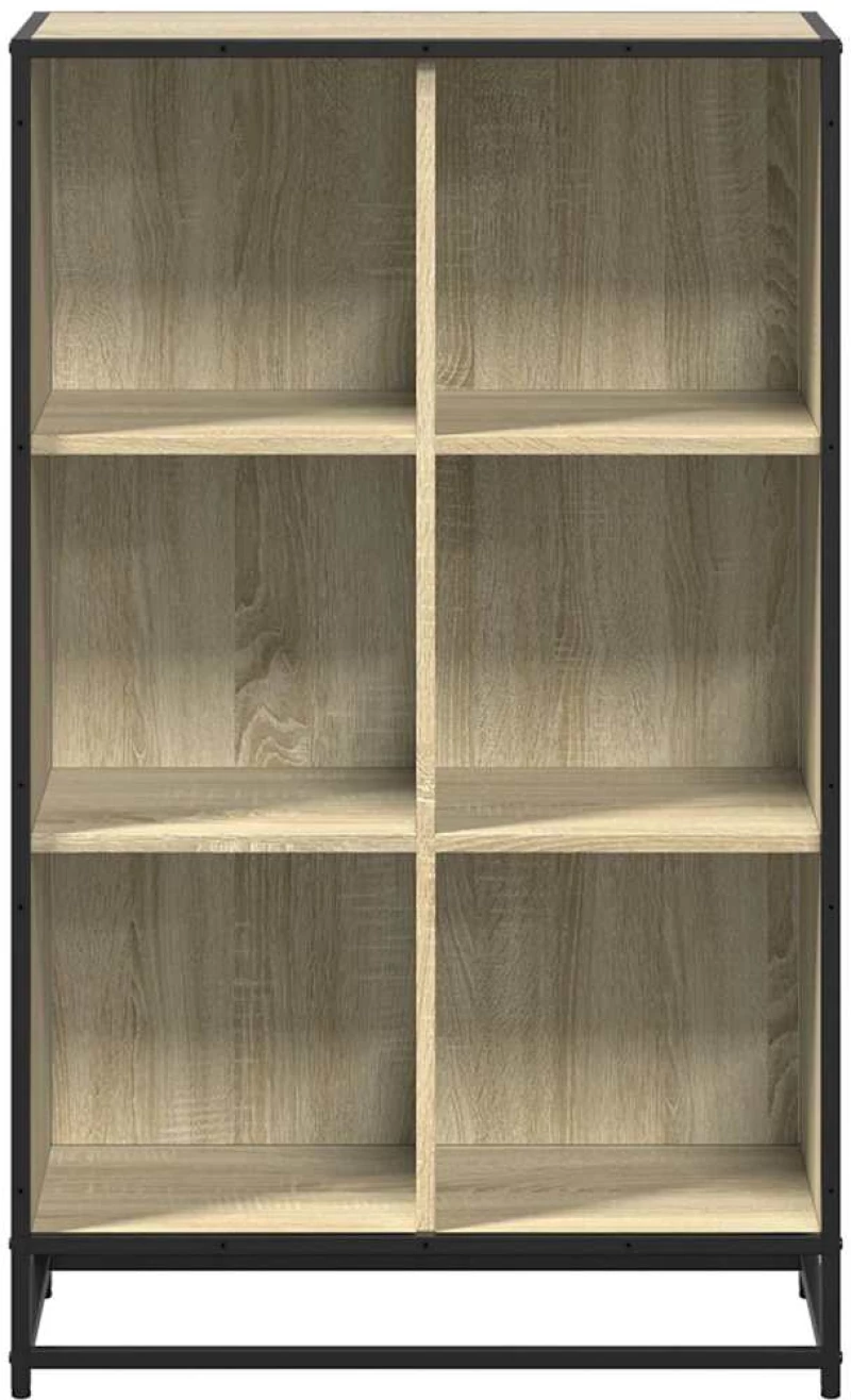 vidaXL Βιβλιοθήκη Χρώμα Sonoma Δρυς 65,5x33x107,5 εκ. Μοριοσανίδα
